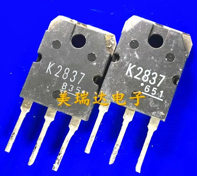 

Used 10pcs/lot 2SK2837 K2837 20A 500V TO-3P Commonly For high-power transistors in electric welding machines Original