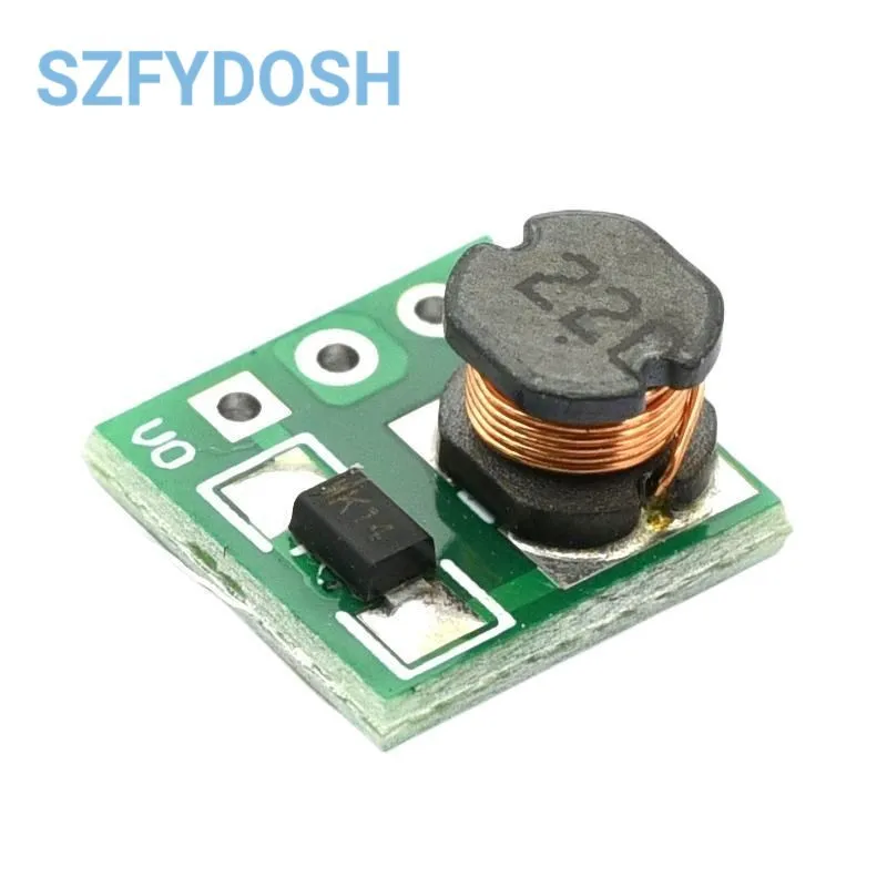 0.9-5V a 5V DC-DC modulo di alimentazione Step-Up scheda convertitore Boost di tensione 1.5V 1.8V 2.5V 3V 3.3V 3.7V 4.2V a 5V