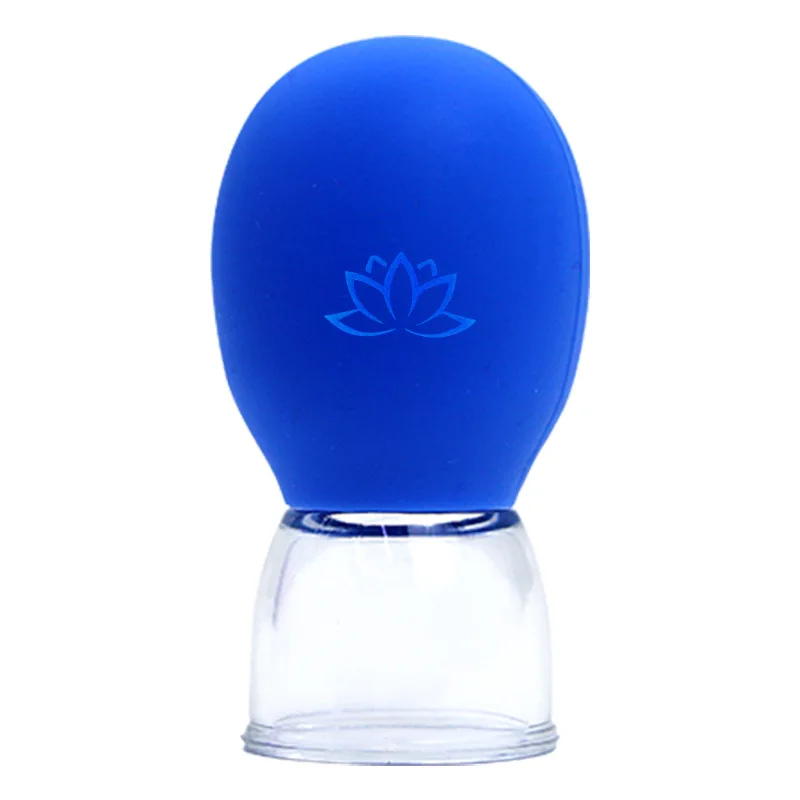 سيليكون كوب شفاط المكنسة الكهربائية مدلك الجسم كوب الوجه الجلد رفع الحجامة العلاج تدليك ل مكافحة السيلوليت الجسم التخسيس جرة