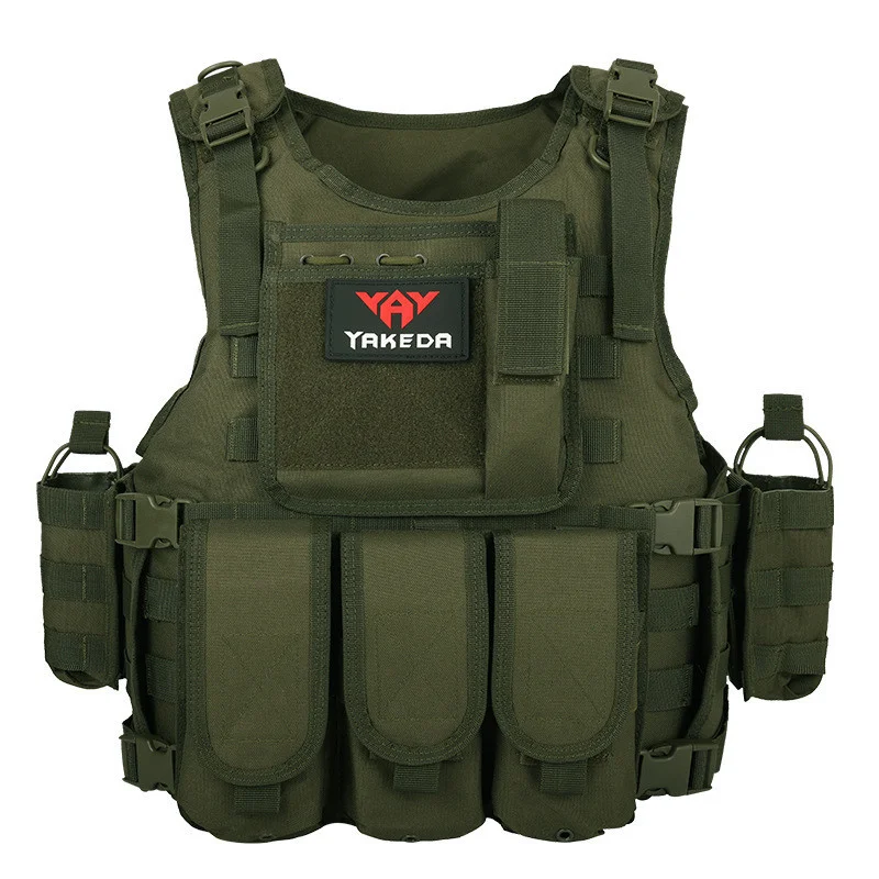 MC EMR Camo Molle Airsoft Tactical Vest Plate Carrier Swat Fishing Hunting Paintball Military Army Armor Police