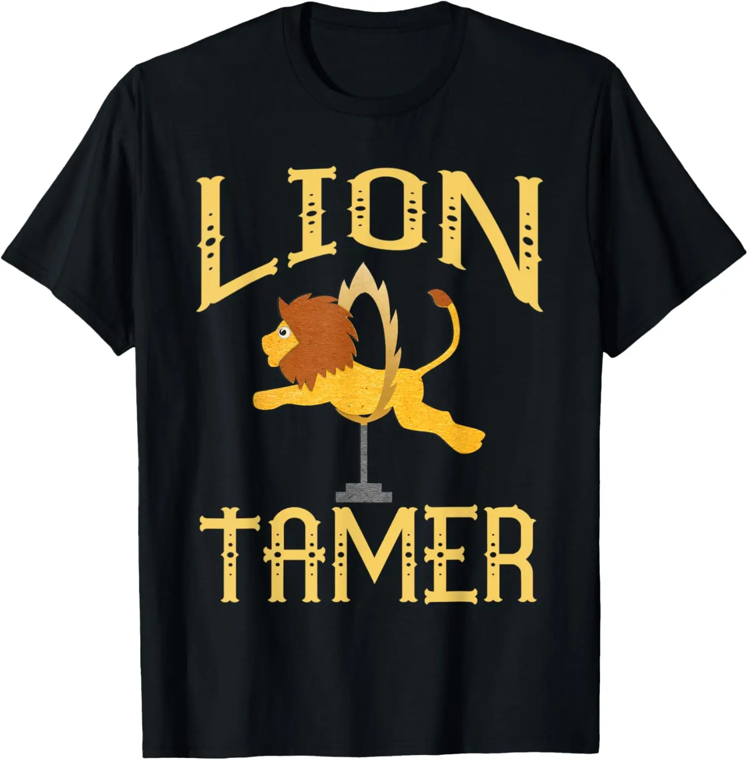 

Circus Lion Tamer - костюм T-Shirt с рисунком, футболки с рисунком