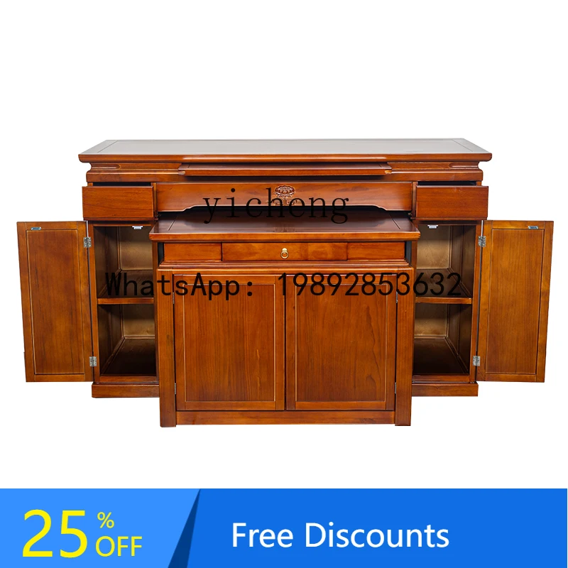 

XLL solid wood table incense case household shrine shrine table for special table shrine cabinet