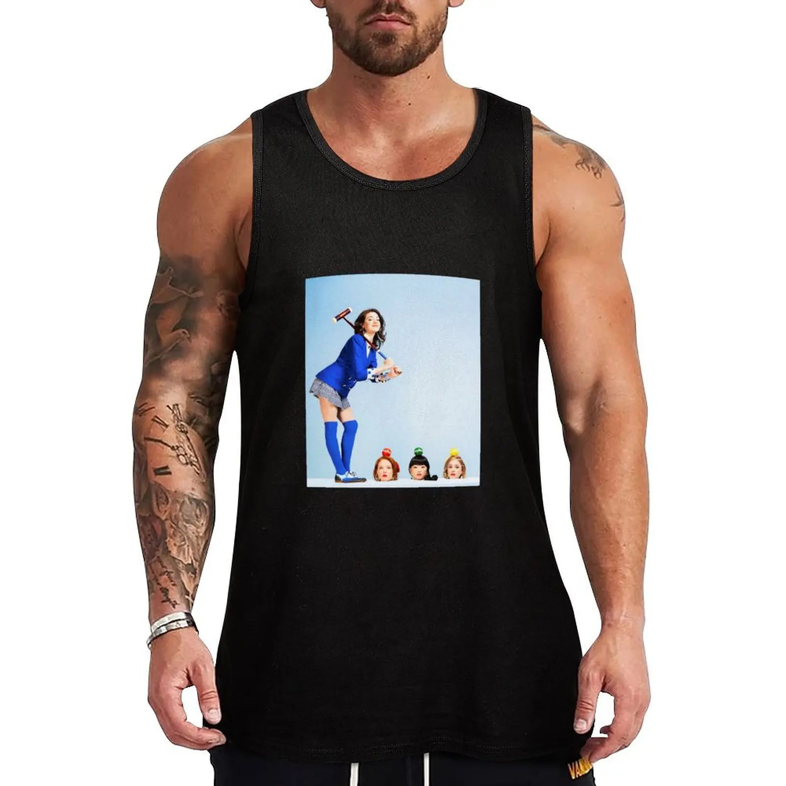 

Heathers the Musical Cover Tank Top Active Athletic Tank Top Quick Dry Sleeveless Shirt