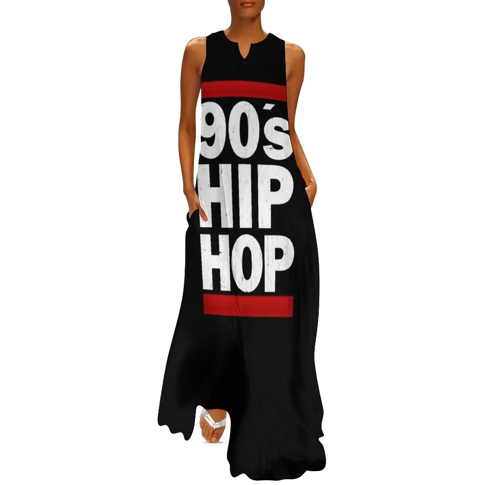 

90's Hip Hop Long Dress fairy dress dress for women 2025 long women summer evening
