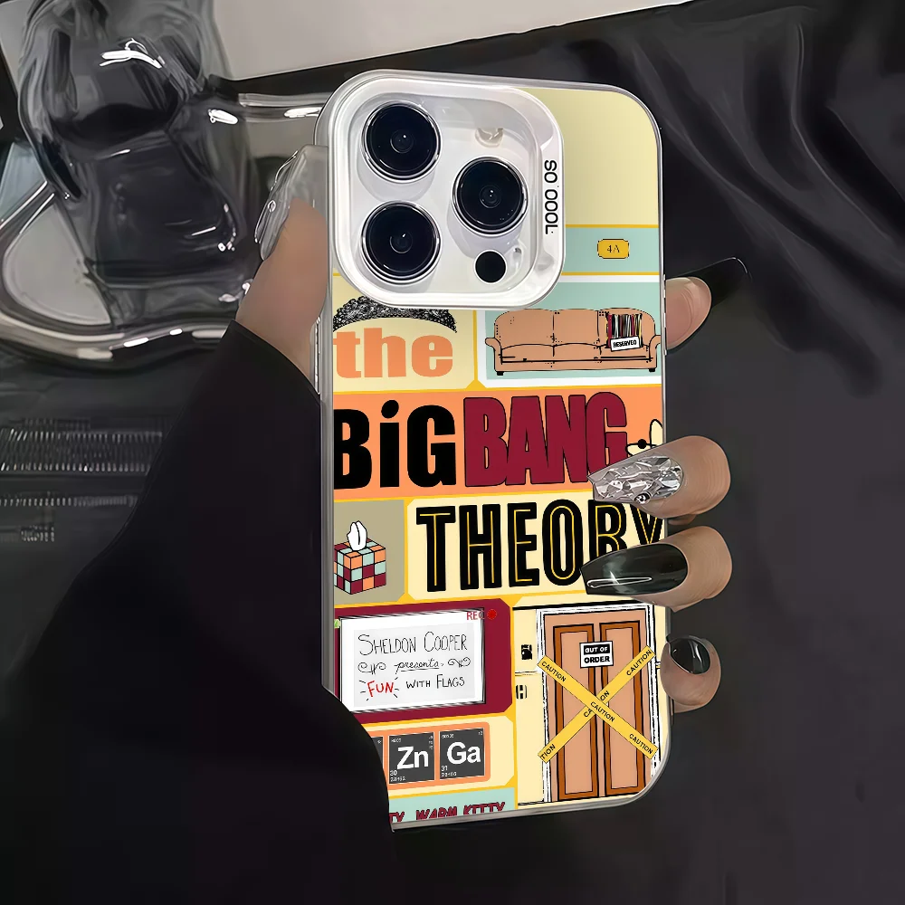 حافظة هاتف TV The Big B-Bang T-Theory لهاتف سامسونج A07 A17 A06 S25 S24 S23 4G 5G غطاء حماية IMD ملون #6