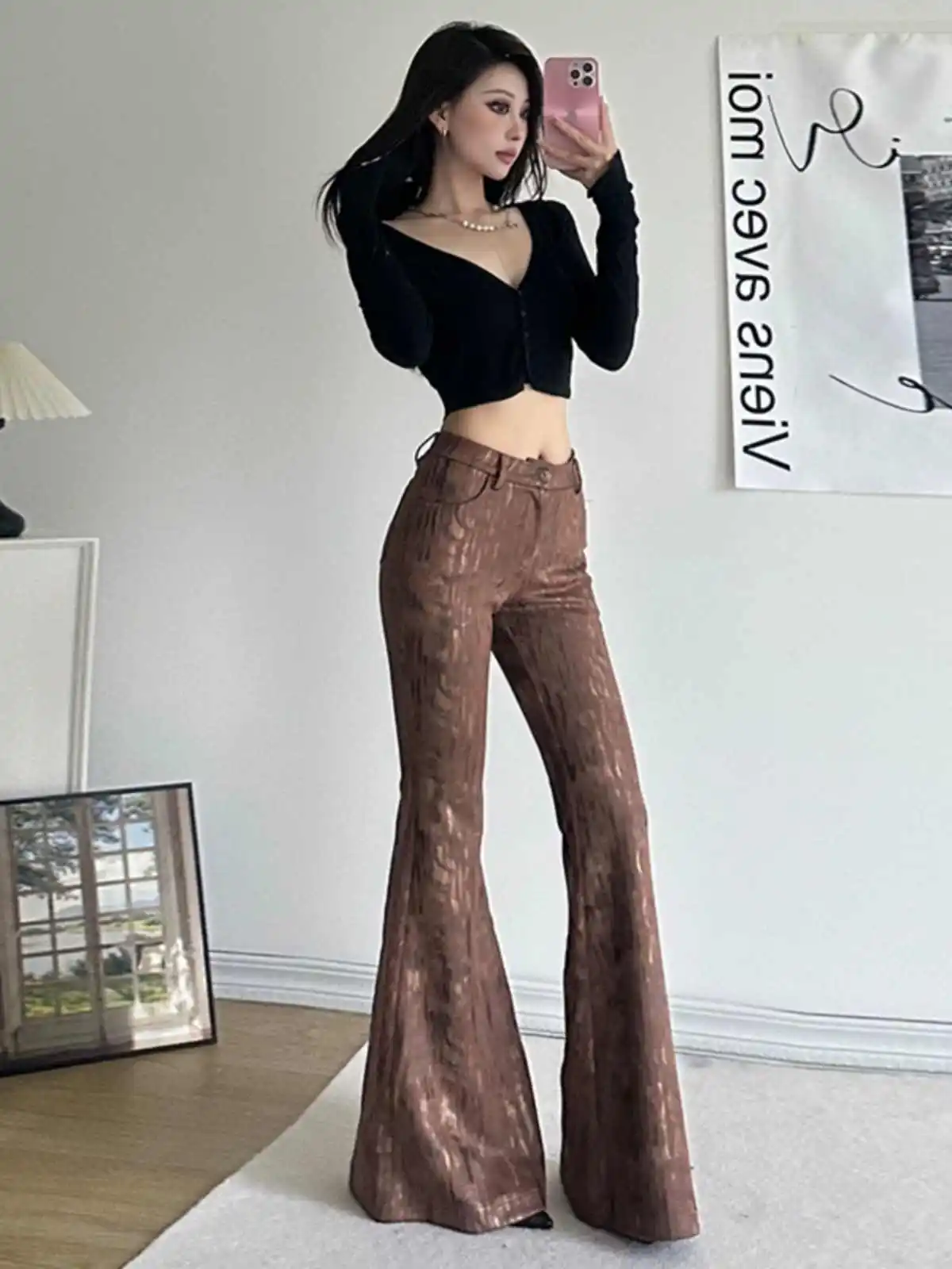 

Women's Baggy Y2k Cargo Jeans Harajuku Oversize Camouflage Denim Trousers Vintage Japanese 2000s Style Jean Pants Trashy Clothes