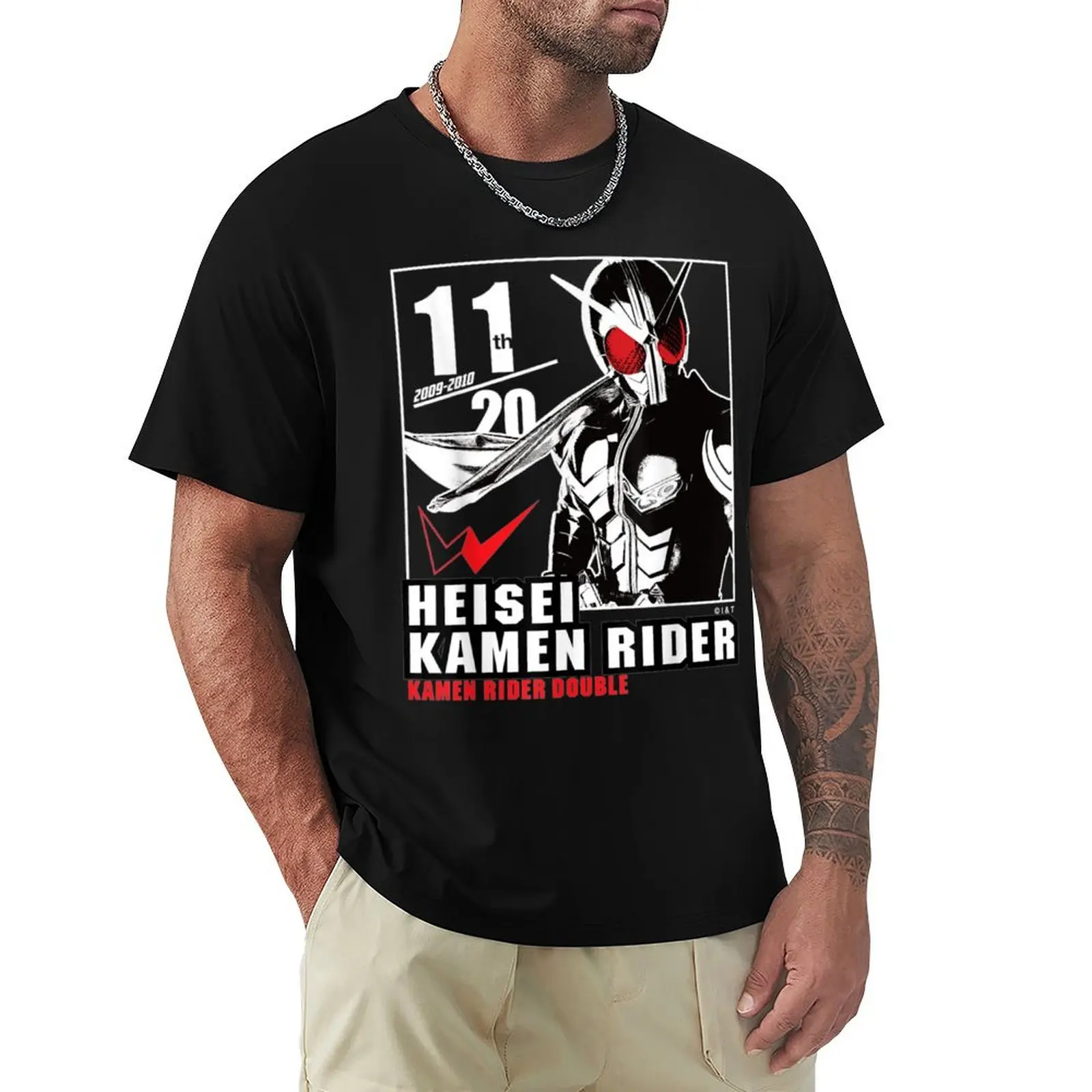 Kamen Rider W Heisei Rider Anniversary T-Shirt t shirts designer T-Shirt