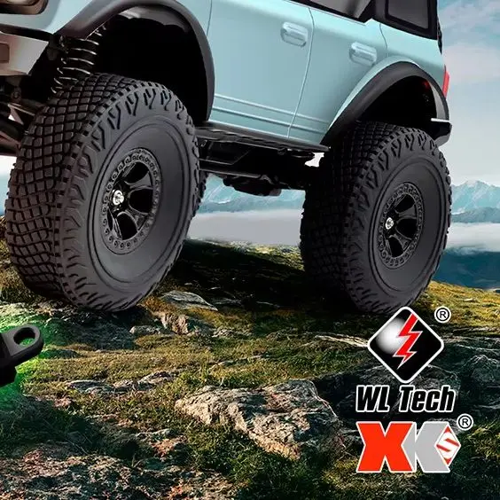 Wltoys RC سيارة 9 كم / ساعة الدفع الرباعي 1/18 CCS كروز 184023 التحكم في الإطارات المطاطية تسلق السيارة #1