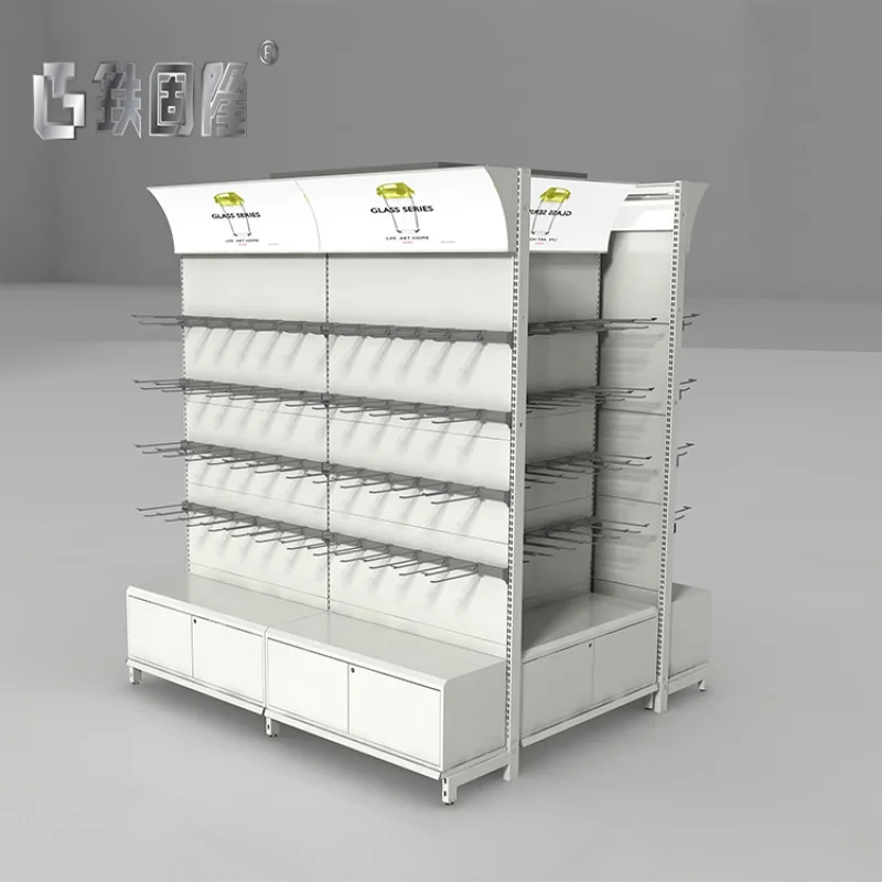 (Customized) Mobile Cell Phone Accessories Display Stand Rack Unique Design Metal Boutique Supermarket, Convenience Store CN