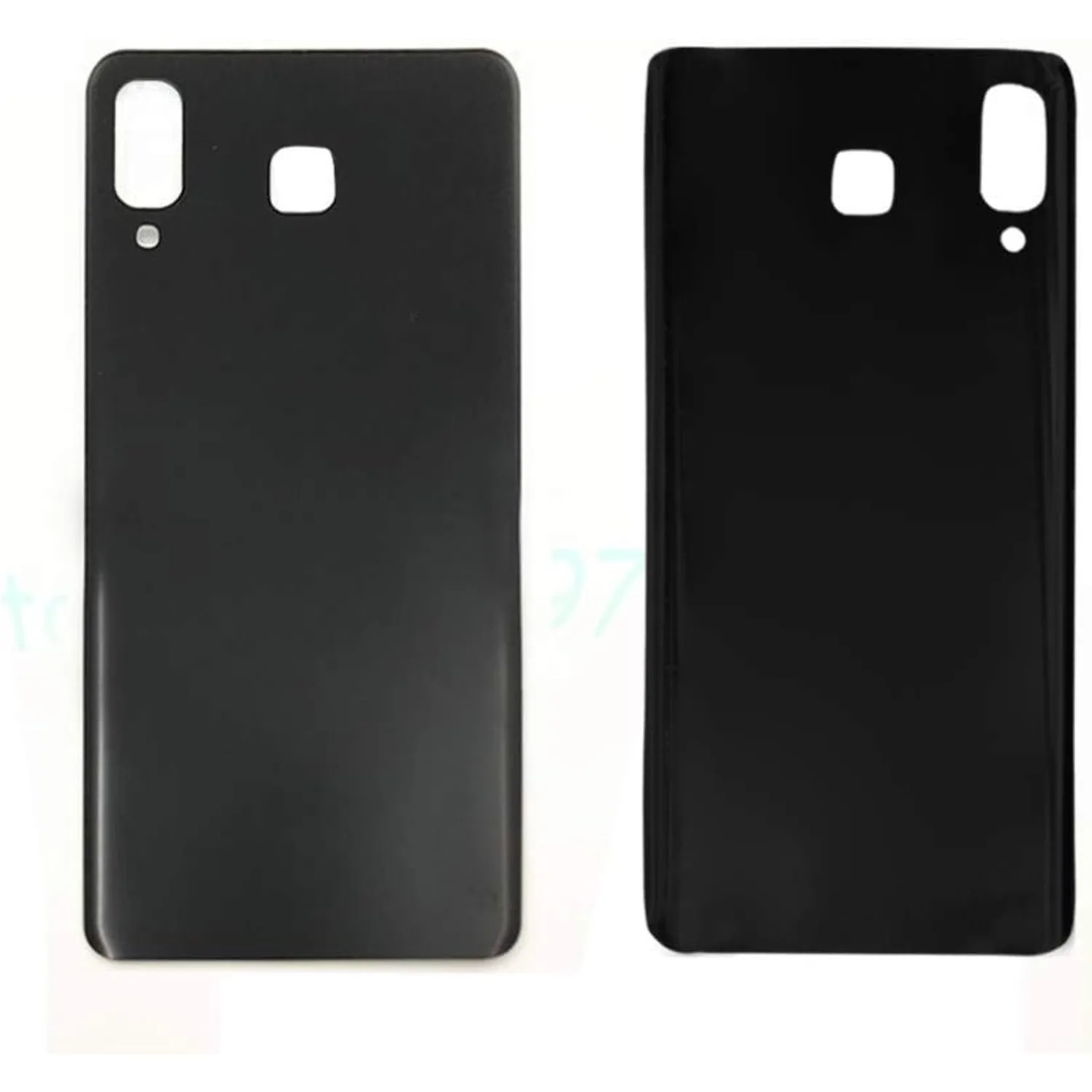 A9 Star G8850 Black Glass Back Cover Kit, No Logo Replacement with Camera Lens, Frame, Pre-Taped Sticker & Repair Tools