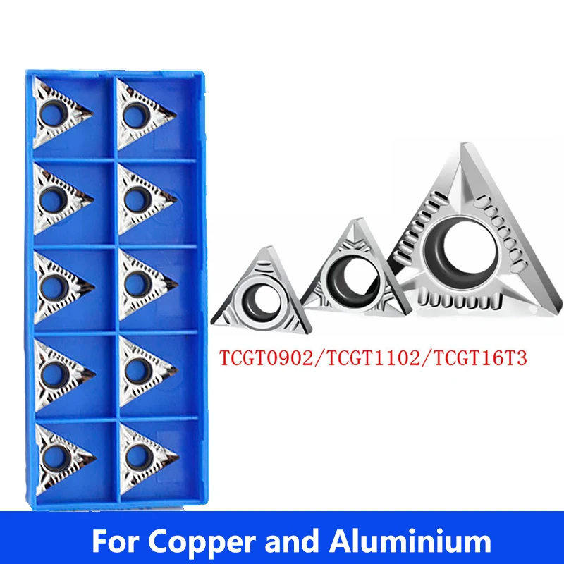 Твердосплавные пластины TCGT16T302, TCGT16T304, TCGT16T308, TCGT110202, TCGT110204, TCGT110208, фрезы для алюминия TCGT