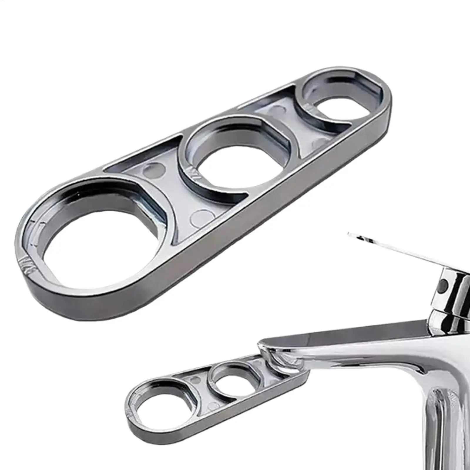2 In 1 Faucet Aerator Wrench Water Flows Adjusting Faucet Bubbler Wrench Plumber Home Bathrooms Faucets Maintaining Tools