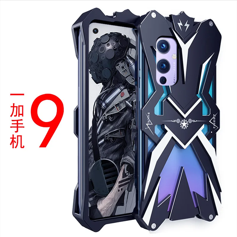 Aluminum Thor Case For OnePlus 12 OnePlus 11 OnePlus 10 Pro 10T OnePlus 9 RT One Plus 9R Case Cover Metal Phone Shell Skin Bag