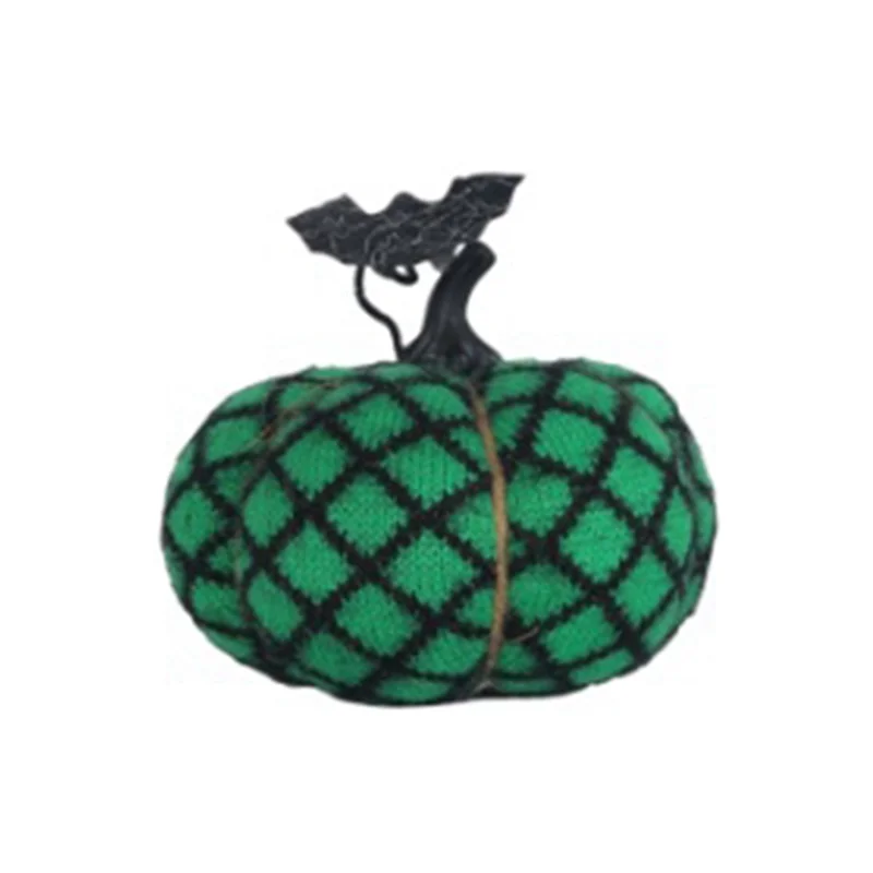 ABGN Halloween Kürbis Kissen Dekor 3D Kürbis Wurfkissen Plüsch Kürbisse Dekorationen für Herbst Schlafzimmer Zuhause