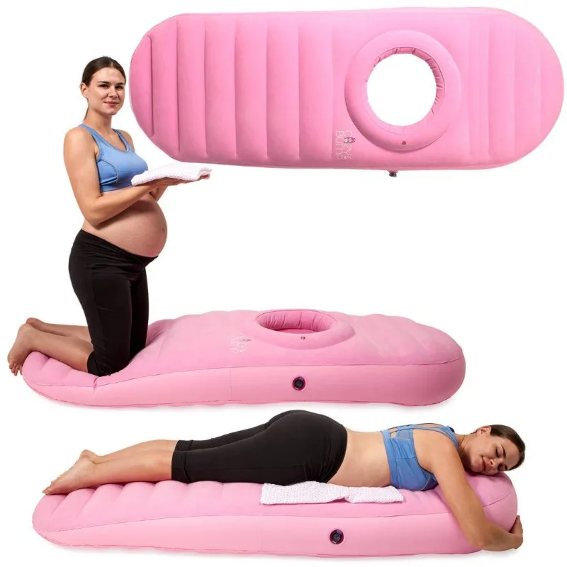 Pregnant women outdoor beach sleep yoga summer boating custom PVC inflatable floating water mattress