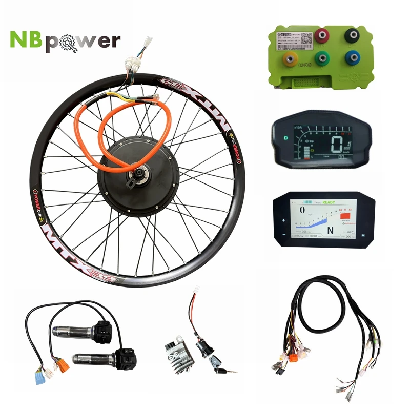 

NBpower QS205 3000 Вт 150 мм комплект для переоборудования двигателя-концентратора с контроллером FarDriver ND72360 для электрических велосипедов