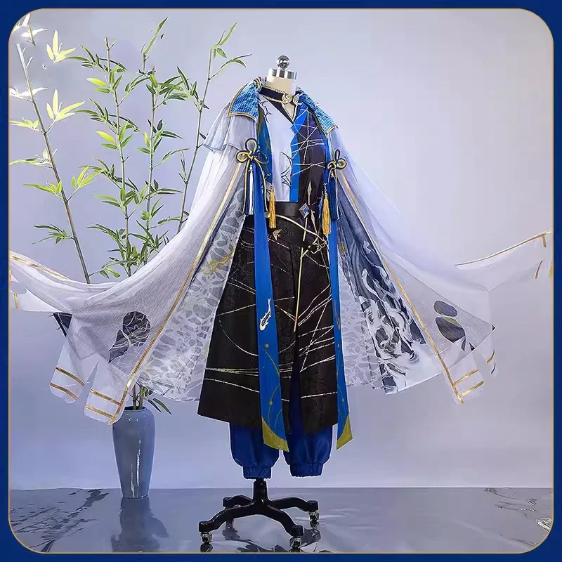 New Fashion Nijisanji Virtual YouTuber / VTuber Koyanagi Rou Cosplay Costume Men Women Role Play Clothing Comic-con Party Outfit