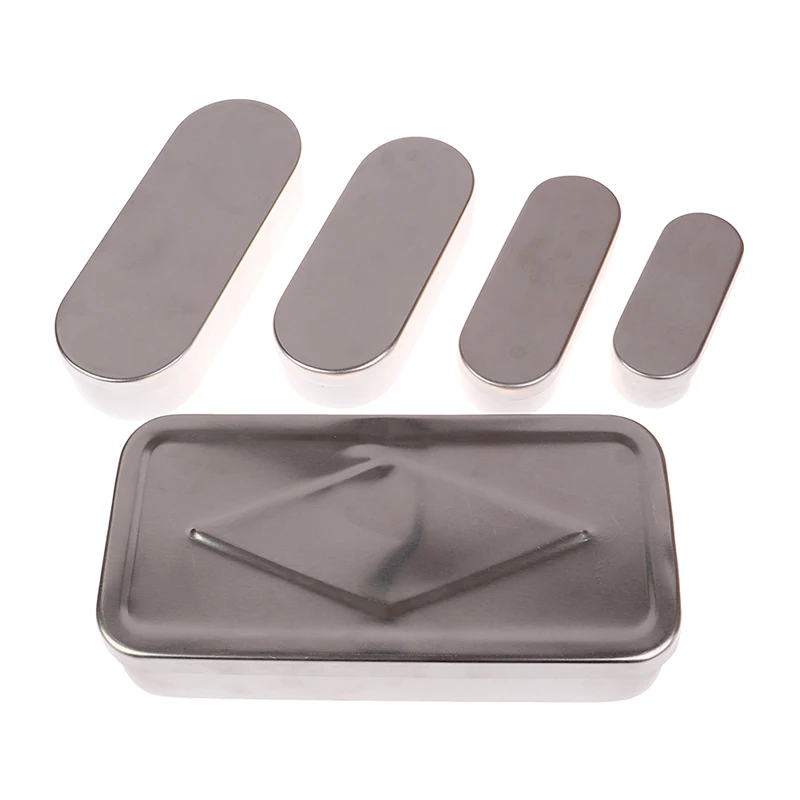 1PCS Dental Nail Sterilizer Sterilizer Box Nail Disinfection Aluminum Box Nail Tools Container Temperature Sterilizer