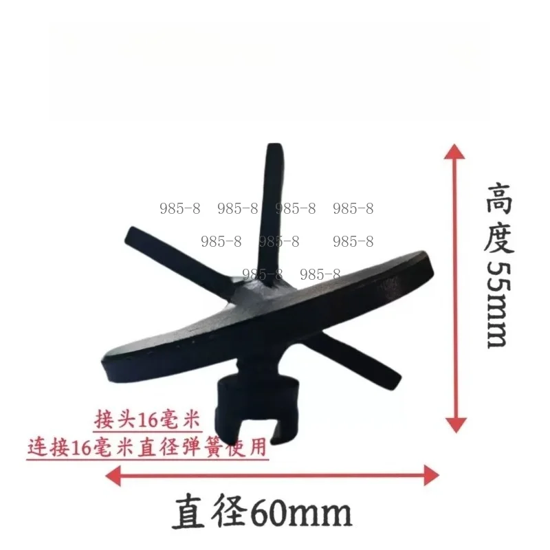 60-80mm Universal Drill Bit for Sewer Dredging, Matches 16mm Spring Hose to Clear Oil and Sludge