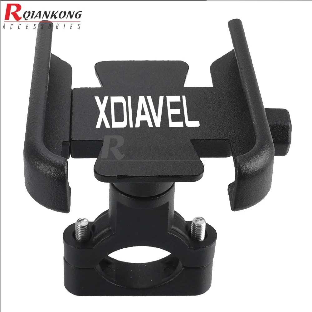 Mobile Phone Holder 360Rotate Handlebar Mirror Base Bracket For DUCATI XDiavel XDIAVEL 1262 S X Diavel S 1200 1260 2011-2025