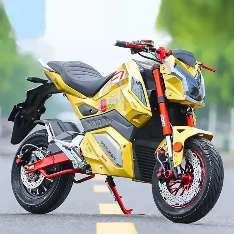 ZUIMI MTBGO Electric Motorcycle With Racing Styling & Dual Disc Brakes, Ideal For Daily Commutes And Leisure Rides