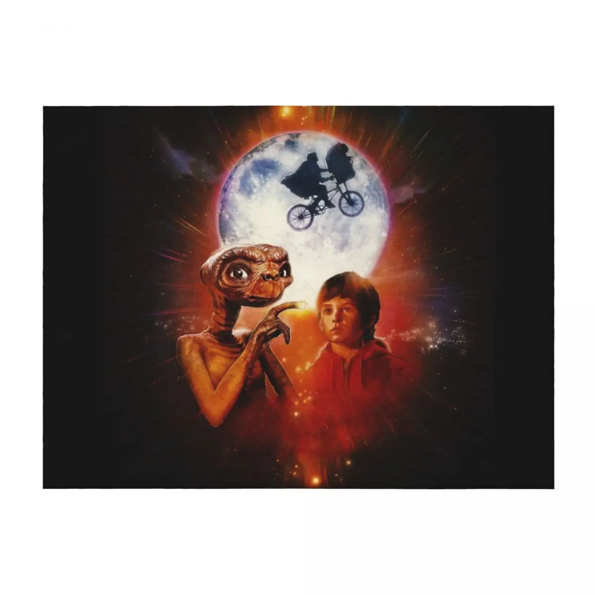 

E.T. (1982) Throw Blanket Baby Warm Thins for sofa Blankets