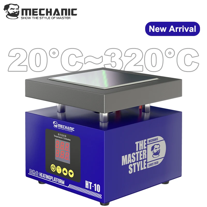 MECHANIC CNC HT-10 200W Constant Temperature Heating Table for Comuter Phone Screen Frame Removal PCB Board Preheating Platform
