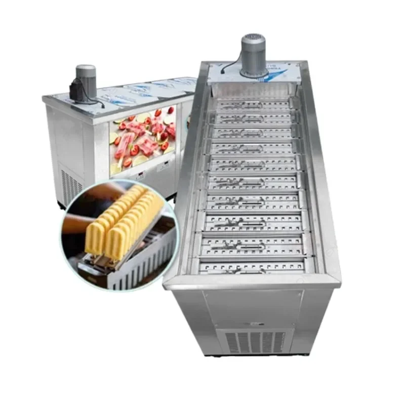 

New Condition Equipment For Commercial Milk Fruit Ice Cream Popsicle Making Machine, Easy To Operate