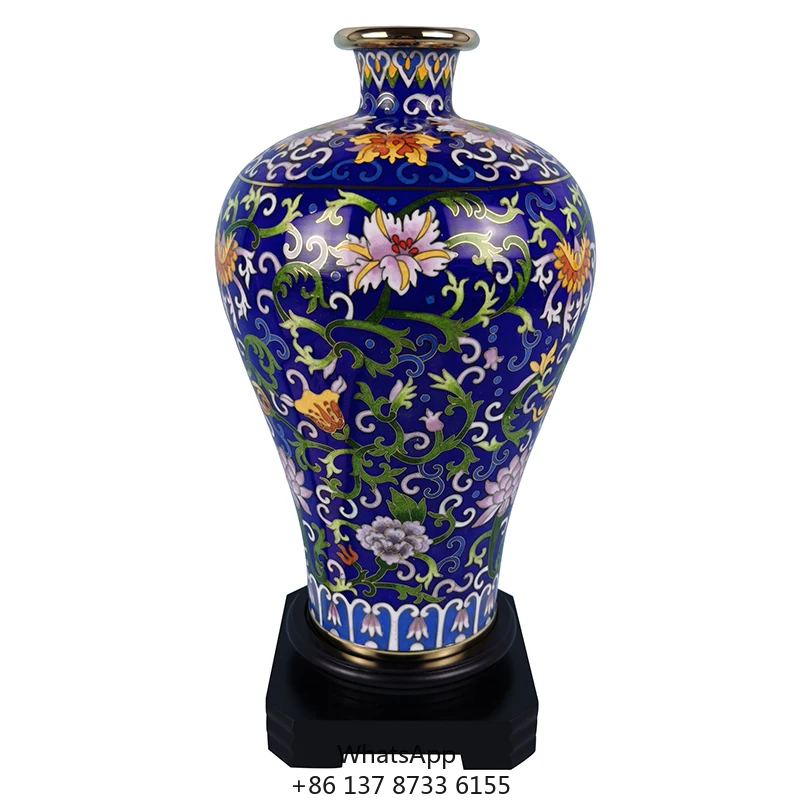

Handmade Traditional Beijing Enamel Art Novel Home Decor Chinese Metal Accessories For Friends' Gifts Handicrafts
