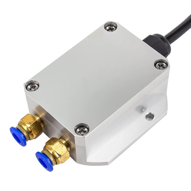 Sensor de Pressão Diferencial do Vento do ar Transmissor de Pressão Acoplamento Rápido 420ma Saída 5kpa 10kpa