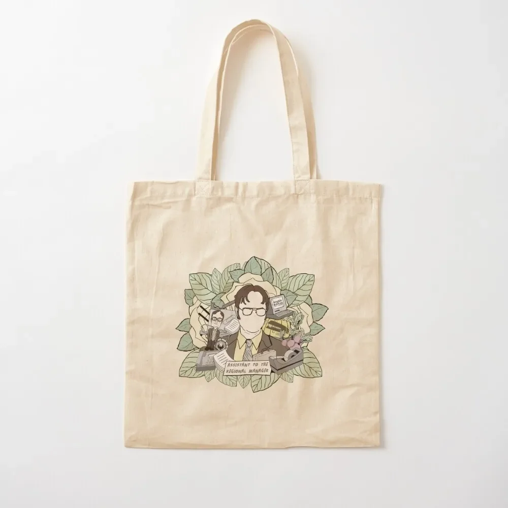 

DWIGHT SCHRUTE Tote Bag foldable reusable bag shopping cart bags Bag