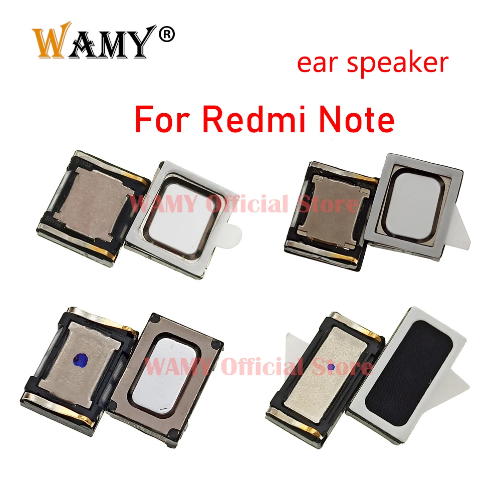 WAMY New Built-in Earphone Earpiece Top Ear Speaker For Xiaomi Redmi Note 10 10T 9 8 8T 7 6 Pro Max Redmi 9 9A 9C 8 8A 7A 6A