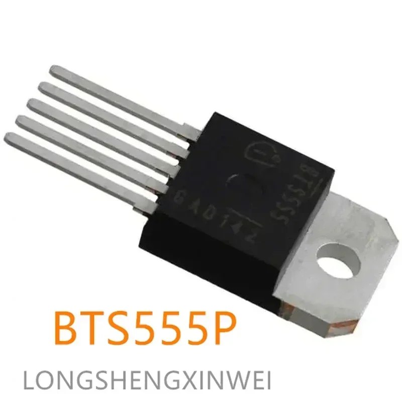 1PCS BTS555 BTS555P Direct Plug TO218 Smart Impedance High Side High Current Power Switch Tube Automotive Chip