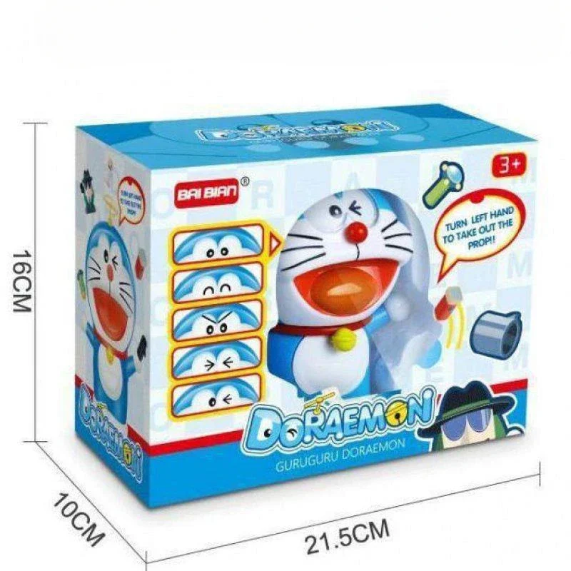 

Anime Doraemon Model Kit 5 Expressions 6 Props Spirit Expression Transform Action Figures Robot Toy Birthday Collection Gift