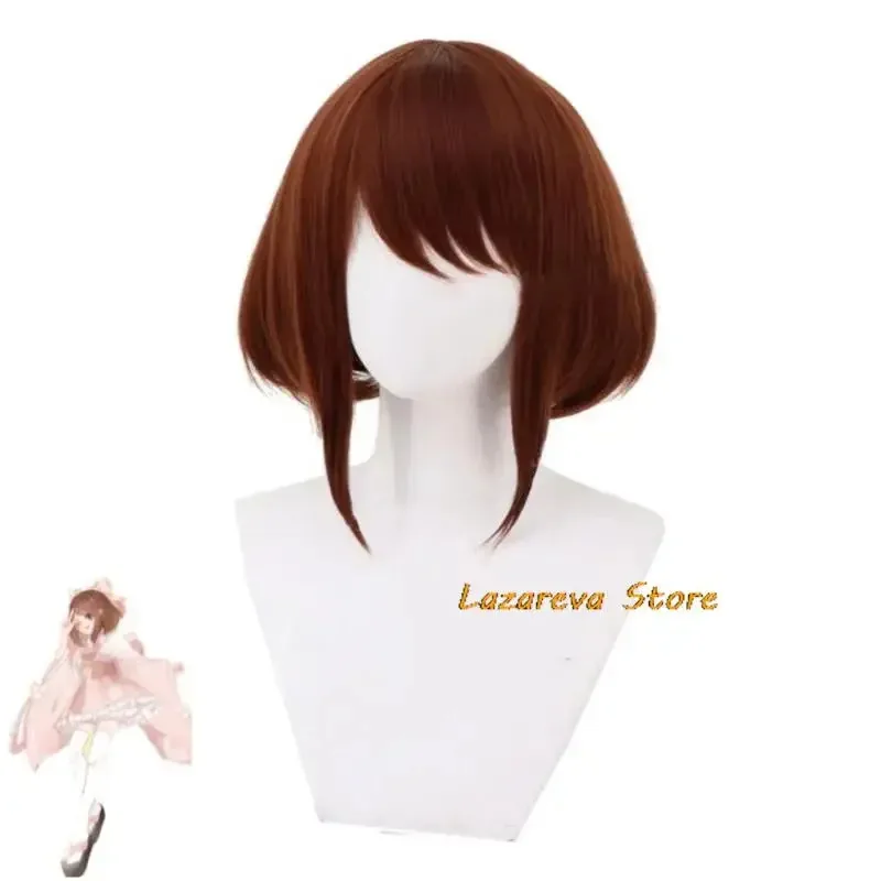 2025 Anime nuevo Uraraka Ochaco My Hero Academia Boku No Cosplay disfraz peluca Kimono encantador vestido rosa Lolita Hallowen Carniva ☆ ☆ ☆ aa