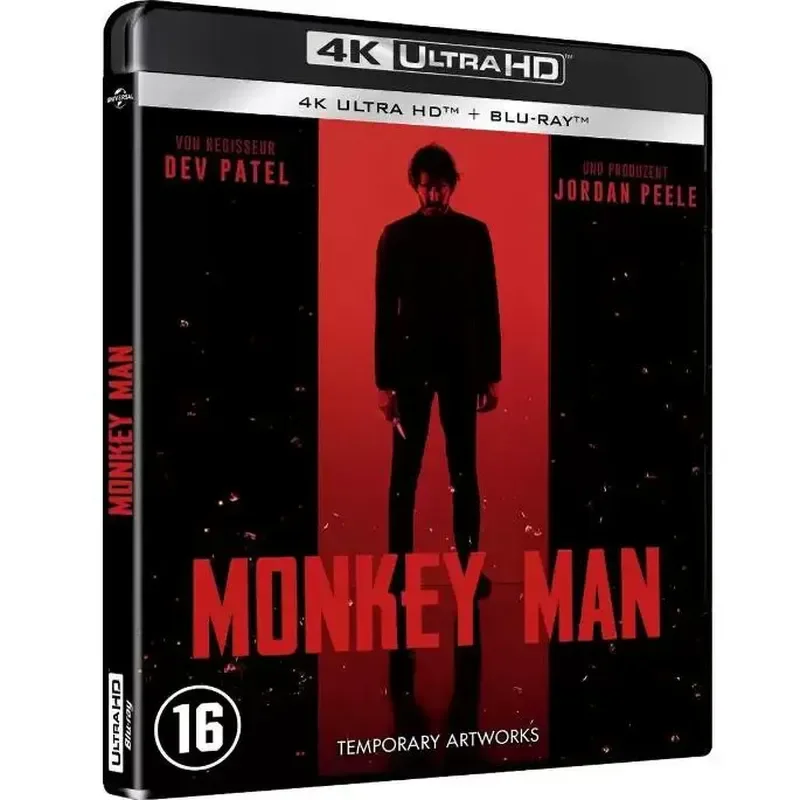 4k-uhd-フューリー・モンキー（2024）ボックス版、ドルビービジョン、アトモス、ブルーレイ映画、ブルーレイディスク