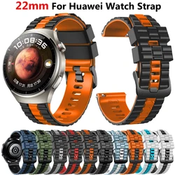22mm Silicone Strap For Huawei Watch 4 3 Pro Band Bracelet Belt Huawei GT 2 3 GT3 GT2 Pro 46mm SE Ultimate Buds Wristband Correa