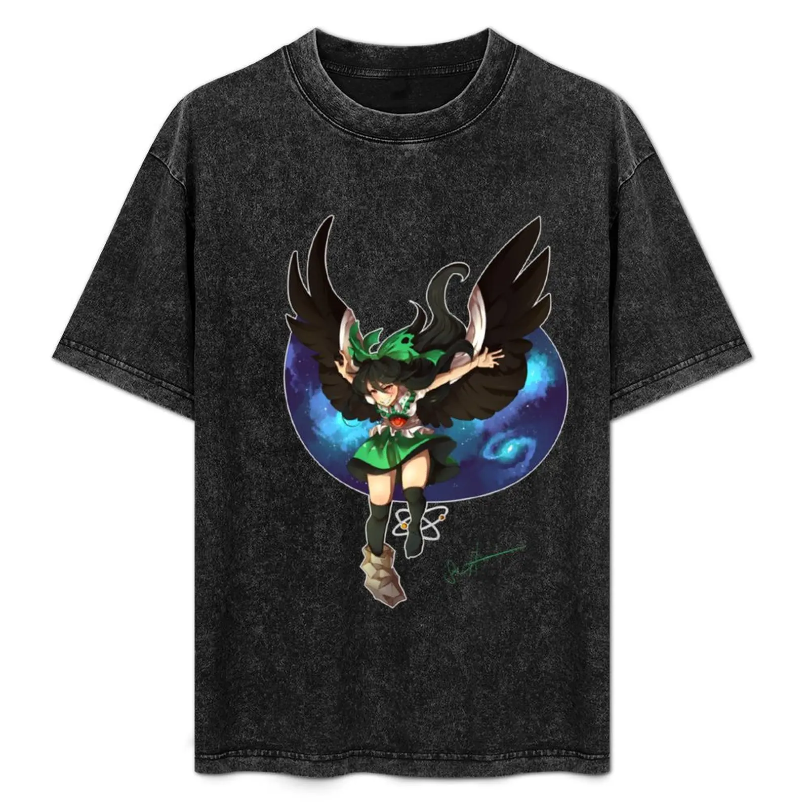 

Utsuho Reiuji Touhou T-Shirt Plus Size Gym Sports T-Shirt