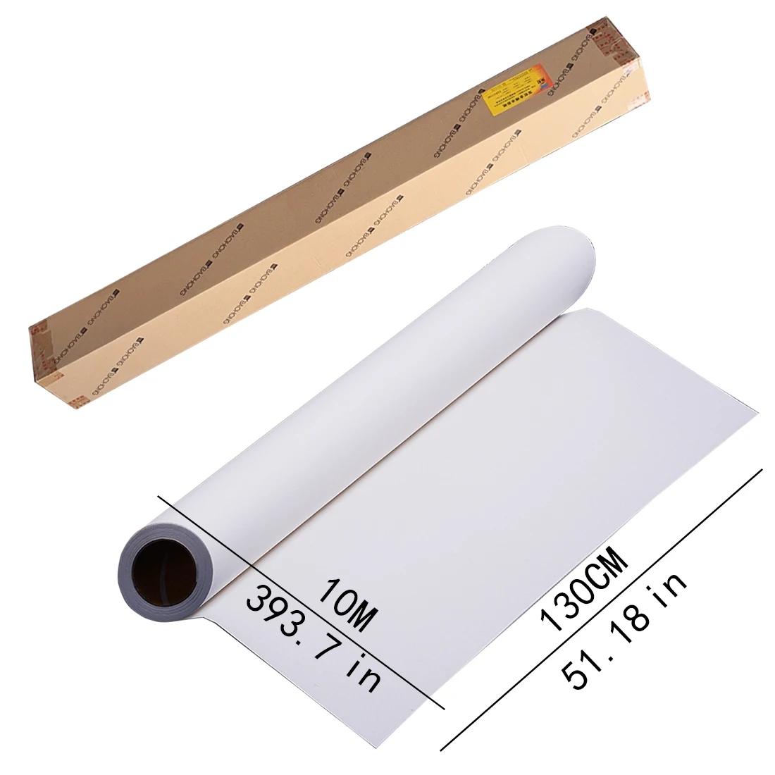 BaoHong Master Artist Watercolor Paper Cotton 100% Painting Paper Gouache Acrylic, Fountain pen Inkjet 130cm*10M Roll up