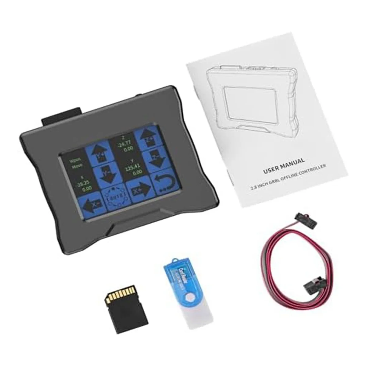 CNC Router Machine Control,Offline GRBL Control Module with TFT Touch Screen,For CNC 3018/3020/3040Pro/4540,For Cutting