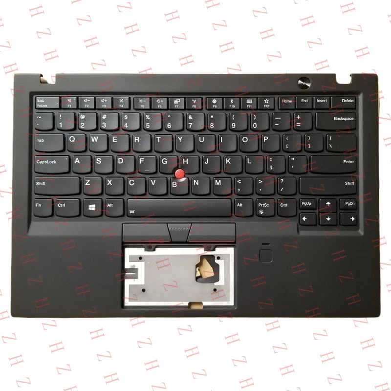 P+ For Lenovo Thinkpad X1C X1 Carbon 6th Palmrest C Shell Keyboard FPR 01YR537