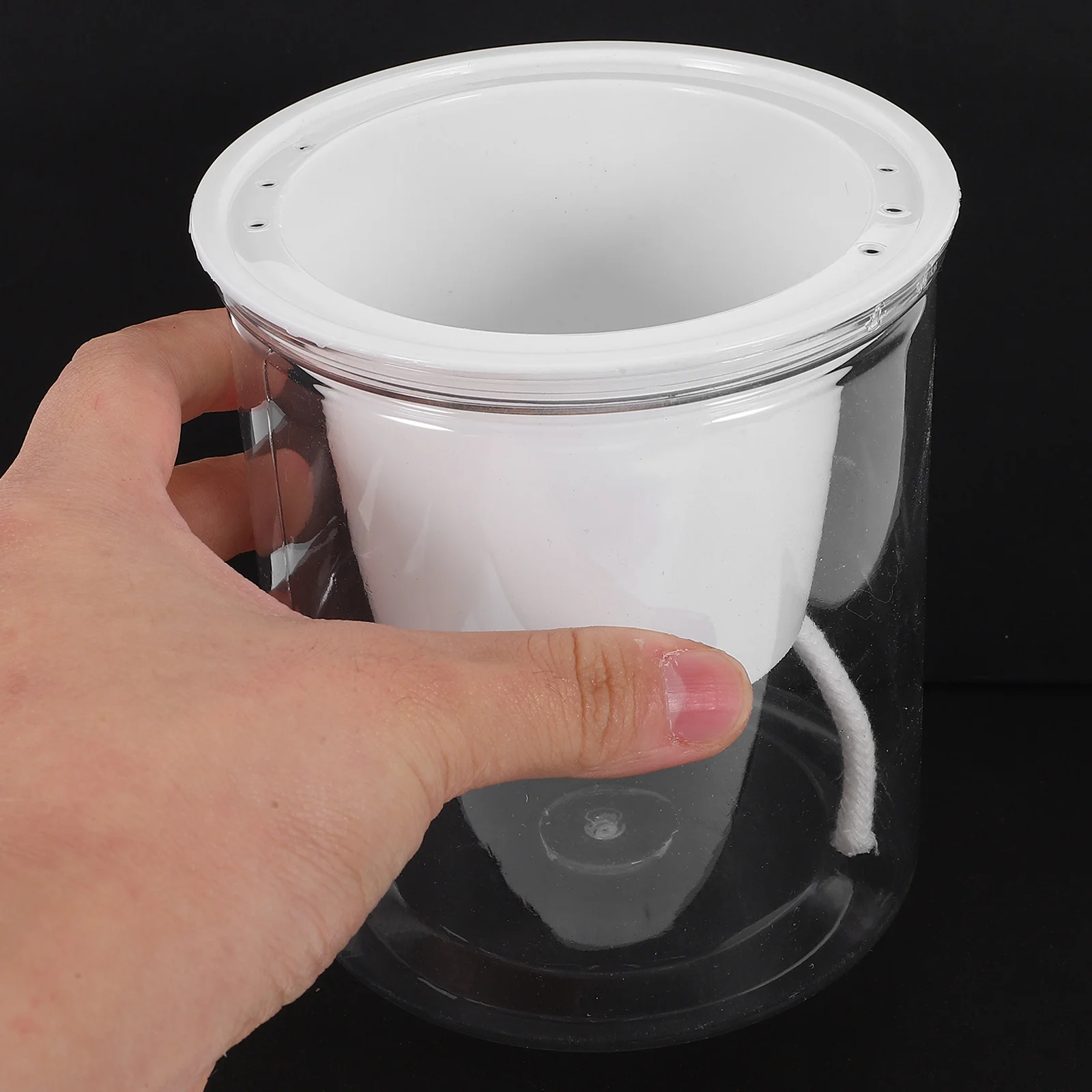 

5Sets Hydroponic Planter Flower Pot Self Watering Planter Automatic Water Absorption Plant Pot for Garden Office Living Room