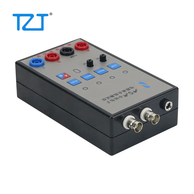 TZT VI Curve Tester Two-Channel Input (With Plastic Shell Alternate Display) Shows Four Test Frequencies