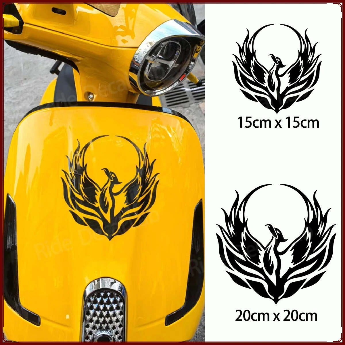 

Phoenix-patterned Stickers Are Suitable for Motorcycle Panels Front Fairings Body Modifications Vinyl Decals and Car Decorations
