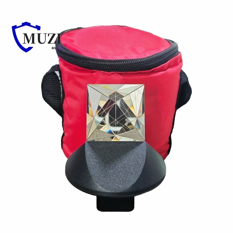 

Sliver Coated 540 Degree Mini Reflector Prism for Leica Total Survey Station 540 Degree Reflective Prism Replace for GRZ4 GRZ122
