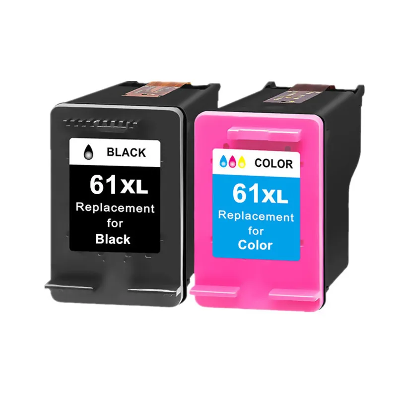 Compatible 61XL Ink Cartridge for HP61 for HP 61 XL Envy 4500 4502 5530 Deskjet 1050 2050 3050 3054 3000 1000 Printer