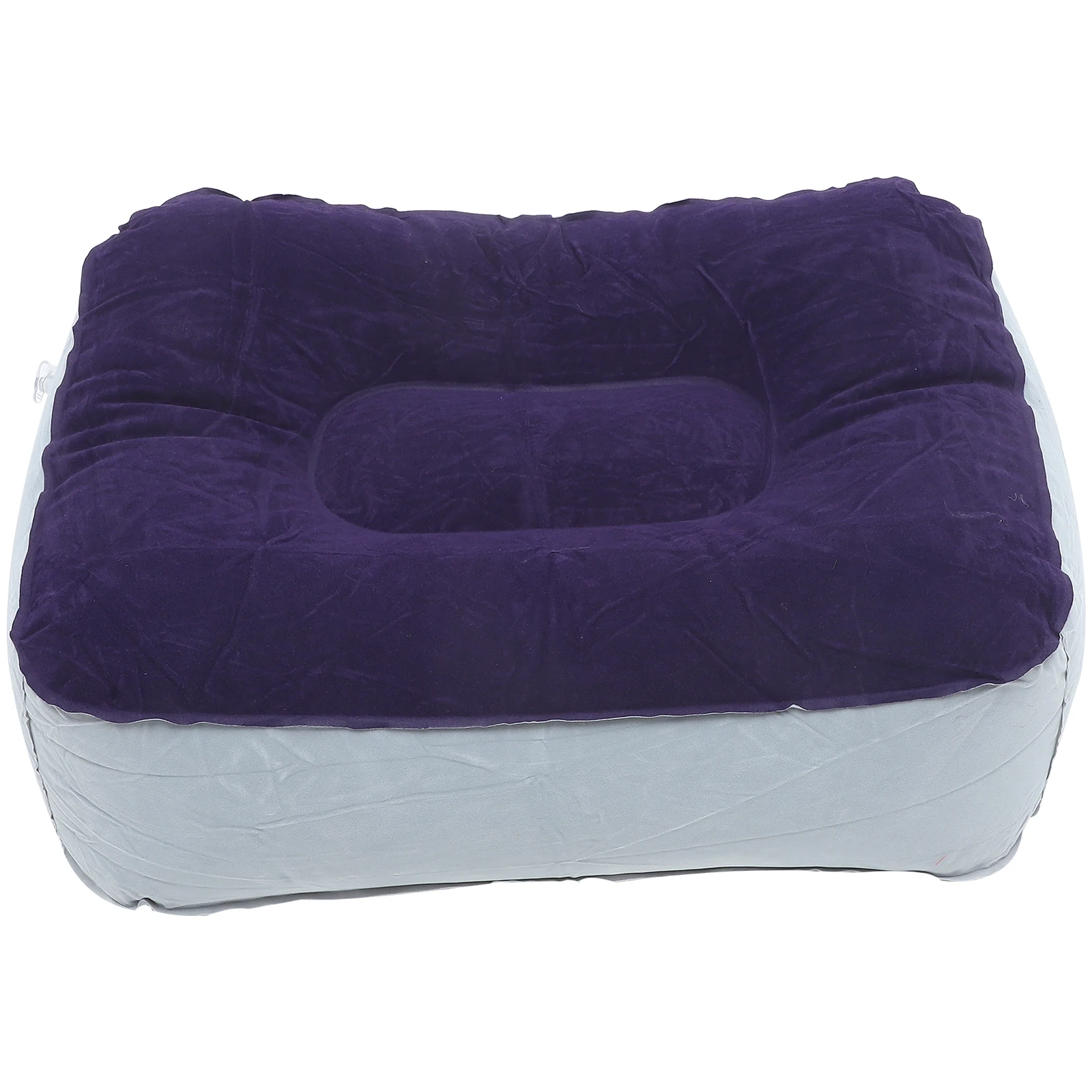 

Inflatable Foot Rest Pillow Comfortable Travel Footrest Cushion Health Treatment Desk Pads Office Use Legs Support