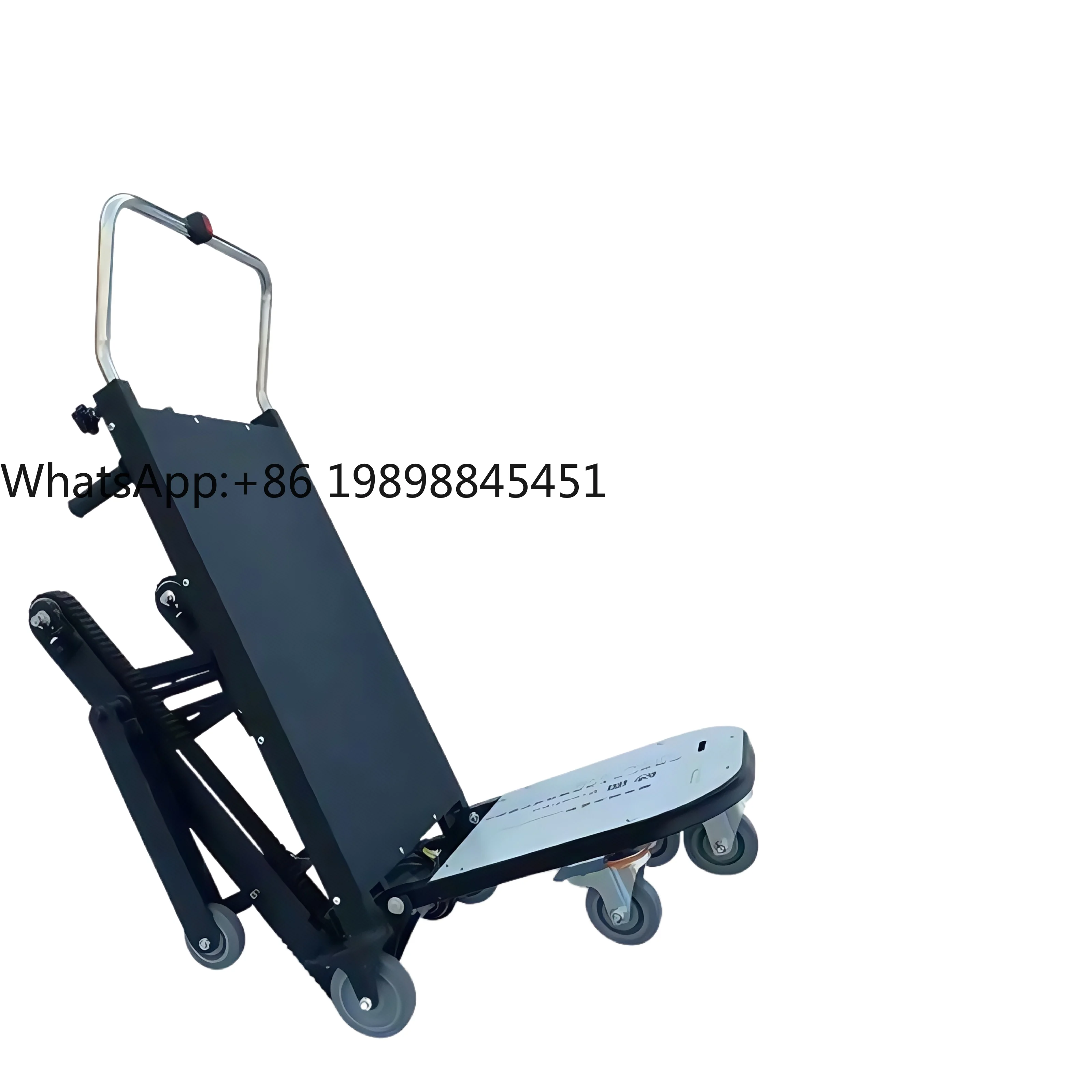 Heavy Duty Electric Stair Climbing Dolly - 500KG Capacity with 2 Motors & Automatic Tracks - for Warehouse & Equipment Handling