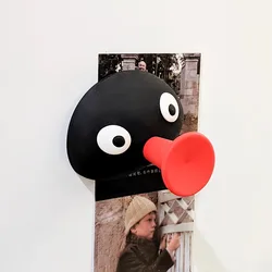 3d Refrigerator StickerCute Penguin Pout Towel Hook Household Storage Accessories Creative Non-punch Non-trace Wall Stick Hook