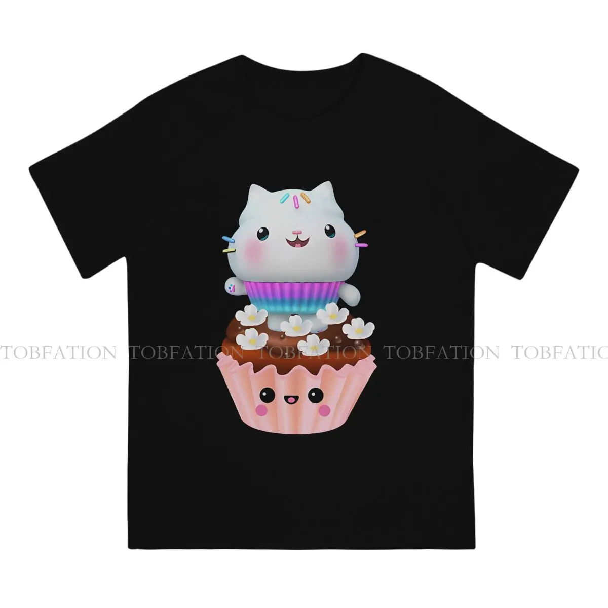 Kids Sprinkle Party Ideas Graphic TShirt Gabby's Dollhouse Printing Tops Leisure T Shirt Men